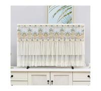 UJEDFHV Funda Para Tv Exterior TV Cover Dust 55 Inch Household Wall Mounted Television Curtain Cloth(Style 05,90x52cm)