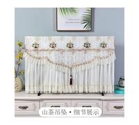 UJEDFHV Funda Para Tv Exterior TV Cover Dust 55 Inch Household Wall Mounted Television Curtain Cloth(Style 010,90x52cm)