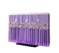 UJEDFHV Funda Para Tv Exterior TV Dust Cover Do Not Remove The Dust-proof Cloth From The When Starting Up Curved Desktop Hanging(Color-03,165 x height98cm)