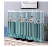 UJEDFHV Funda Para Tv Exterior TV Dust Cover Do Not Remove The Dust-proof Cloth From The When Starting Up Curved Desktop Hanging(Style011,95 x height55cm)