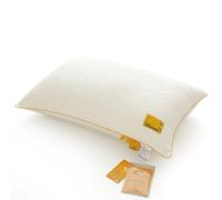 UJHKAQVGT Almohada de proteína de soja clase A - Tela de algodón súper suave, alta, media y baja, tres alturas de almohada son opcionales, especialmente diseñada para la inclinación del cuello hacia