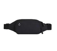 UJHKAQVGT Bolsa de mensajero resistente al desgaste y antisalpicaduras, riñonera deportiva unisex, bolsa de hombro, Negro, canvas, Estética