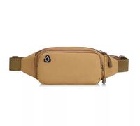 UJHKAQVGT Bolsa de mensajero resistente al desgaste y antisalpicaduras, riñonera deportiva unisex, bolsa de hombro, Caqui, canvas, Estética