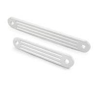 Ujjdwiurgh -1 & -2DP - Placa de soporte de travesaño marino para patrón de perno superior de fueraborda, 12 x 2 pulgadas, patrón de agujero de perno de 10 pulgadas para patrón de perno superior de