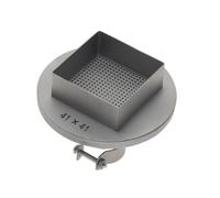 Ujjdwiurgh 1 boquilla BGA SMD 850 de estación de soldadura de aire caliente, accesorios de soldadura universales de 41 x 41 mm