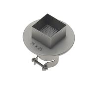 Ujjdwiurgh 1 boquilla BGA SMD 850 para estación de soldadura de aire caliente, accesorios de soldadura universales de 25 x 25 mm