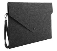 Ujjdwiurgh 1 carpeta de documentos de gran capacidad, tamaño A4, tamaño A4, color gris oscuro, carpetas de archivos, productos de archivo de fieltro químico