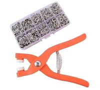 Ujjdwiurgh 1 juego de herramientas de instalación de hebilla de cinco garras, botones a presión sin costura para manualidades