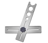 Ujjdwiurgh 1 juego de localizador de apertura de azulejos, localizador de apertura de azulejos, localizador universal de apertura de azulejos, herramienta de medición de perforación