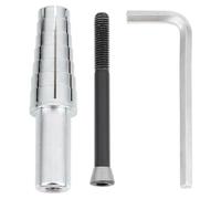 Ujjdwiurgh 1 juego de mandril de anillo de expansión con llave interna hexagonal para torno, herramienta de moldeo de anillos resistente para torneado de anillos 7-14