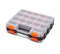 Ujjdwiurgh 1 organizador de herramientas de doble cara, caja de accesorios, caja de herramientas, caja de herramientas