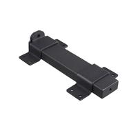 Ujjdwiurgh 1 pestillo de puerta deslizante, cerradura resistente con agujero de candado, adecuado para vallas de madera, cerradura de puerta de granero, pestillo al aire libre