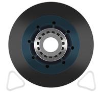 Ujjdwiurgh 1 pieza adecuada para rueda de tambor de secadora W10314173 adecuada para W10314173 8536973 8536974 AP6019303 PS11752609