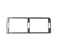 Ujjdwiurgh 1 pieza de rejilla de ventilación de fibra de carbono para consola de ventilación de aire para serie 3 E46 98-05