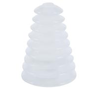 Ujjdwiurgh 1 pieza de taladro colector de polvo de goma cubierta de polvo martillo eléctrico taladro colector de polvo taladro eléctrico herramienta accesorios blanco