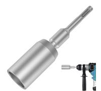 Ujjdwiurgh 1 pieza SDS-Plus T Post Ground Rod Driver Bit Driver Hammer Drill Rod Converter for Hammer Drill Ground Rod C
