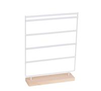 Ujjdwiurgh 1 Pieza Simple de 5, Estante para JoyeríA de 100 Orificios, Almacenamiento de JoyeríA, Estante para JoyeríA, Tocador, ExhibicióN de JoyeríA