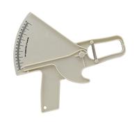 Ujjdwiurgh 1 pinza de sebo con pinza de sebo y gorda, regla personal para grasa, color blanco