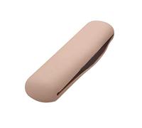 Ujjdwiurgh 1 soporte magnético para brochas de maquillaje de viaje, de silicona, anticaídas, color caqui