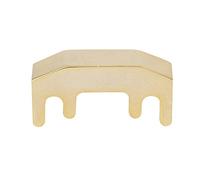 Ujjdwiurgh 1 x Violín Silencioso de Práctica Silencioso de Metal Dorado