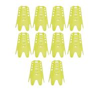 Ujjdwiurgh 10 camisetas de tapete de golf, camisetas de simulador de golf, camisetas de práctica para campo de conducción, camisetas de golf en casa para entrenamiento de golf, color amarillo, L