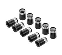 Ujjdwiurgh 10 casquillos de golf para palos de golf, tamaño 0.370, accesorios de plástico para palos de golf, color plateado