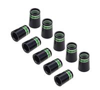 Ujjdwiurgh 10 casquillos de golf para palos de golf, tamaño de la punta 0.370, accesorios de plástico para palos de golf, color verde