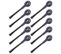 Ujjdwiurgh 10 cepillos laterales de repuesto compatibles con IQ Robot R101AE (RV1001AE), RV1100, RV1101, RV2011DRUS, RV912S, R100