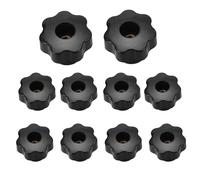 Ujjdwiurgh 10 piezas de 32 mm de diámetro con rosca M6 de rosca tipo estrella tipo estrella