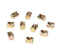 Ujjdwiurgh 10 tornillos M8 ranurados para muebles para camas, sillas de cuna