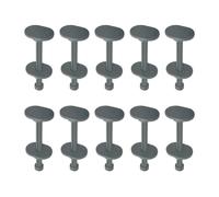 Ujjdwiurgh 10 varillas de empuje de plástico para aceite de soldadura, tipo cilindro, varilla de empuje de aceite