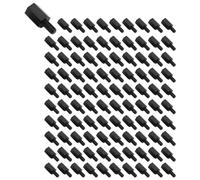 Ujjdwiurgh 100 piezas de rosca M3 de 8 mm + 6 mm PCB fijo de nailon hexagonal espaciador pilar