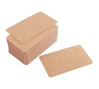 Ujjdwiurgh 100 tarjetas de visita de papel en blanco, tarjetas de mensaje, tarjetas de regalo