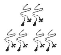 Ujjdwiurgh 12 cadenas de extensión de ventilador de techo, cadena de ventilador de techo, 30,5 cm, extensor de cadena de ventilador de techo, adorno C