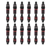 Ujjdwiurgh 12 piezas de carrete para asiento de caña de pescar, carrete de rueda ajustable, soporte de accesorios para aparejos de pesca