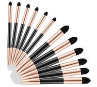 Ujjdwiurgh 12 piezas de tocón de mezcla para dibujar de doble cabeza, lavable, esponja de frotar, cepillo de bocetos, toallitas reutilizables para mezclar arte