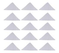 Ujjdwiurgh 15 pañuelos de sublimación en blanco para mascotas, lavables con transferencia de calor, para perros, cachorros, gatos