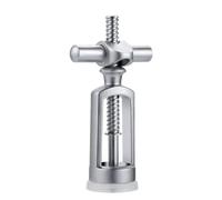 Ujjdwiurgh 1PC Sacacorchos de AleacióN de Zinc Abridor de de Vino Tinto Cerradura Triangular PortáTil Extractor de Corcho Sacacorchos de Vino Utensilios de Cocina