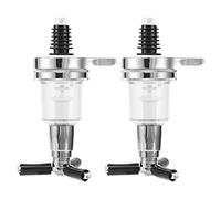 Ujjdwiurgh 2 boquillas de repuesto para soporte giratorio de botellas de licor de 45 ml