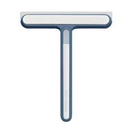 Ujjdwiurgh 2 cepillos de limpieza de vidrio 4 en 1, diseño de doble cepillo, cepillo de limpieza de doble cara, color azul, fácil de usar