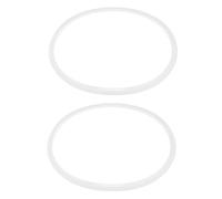 Ujjdwiurgh 2 juntas de goma para ollas a presión de 28 cm de diámetro interior, color blanco transparente
