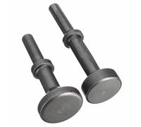Ujjdwiurgh 2 martillos de pala de acero de 80 mm/100 mm para alisar neumáticos, herramientas eléctricas, piezas de broca de longitud extendida