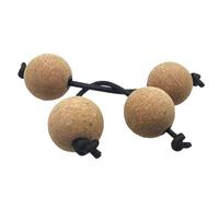 Ujjdwiurgh 2 pares de cocteleras Koshkash, Kush Kash, Kashaka, Kush Kash, color madera