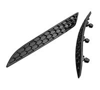 Ujjdwiurgh 2 piezas de repuesto modificado brillante de panal de abeja trasera para lámpara antiniebla trasera para Golf 7.5 MK7.5