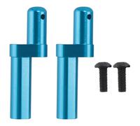 Ujjdwiurgh 2 soportes de fijación de placa de batería de metal para TT-02 TT02 1/10 RC piezas de actualización de coche, 2 unidades