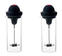 Ujjdwiurgh 2 Uds Espumador EléCtrico Espumador de Café Licuadora BateríA para Batir Huevos