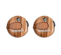 Ujjdwiurgh 2 unidades de contador de golpes de golf profesional, dispositivo preciso para mantener la puntuación de golf para regalo de golfista