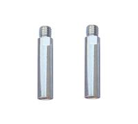 Ujjdwiurgh 2 varillas de extensión de amoladora angular de 125 mm de 80 mm, 100 varillas de conversión de amoladora angular M14 a M14