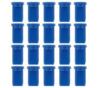 Ujjdwiurgh 20 boquillas de ventilador planas RC para protección de plantas agrícolas, UAV, alta presión, resistentes al viento, antideriva, color azul