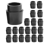 Ujjdwiurgh 20 casquillos de golf negros para G410 G35, punta adaptadora de manguito de eje 0.350, accesorios para ejes de palos de golf